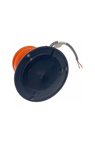 12V-24V Çakar Tepe Lamba Ledli Turuncu (110x126)