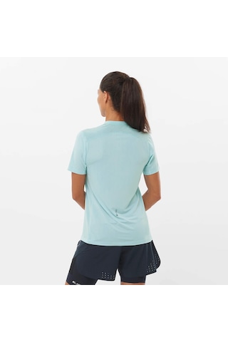 Salomon S/lab Ultra Kadın Koşu Tişört Cameo Blue Lc2252500 Mavi