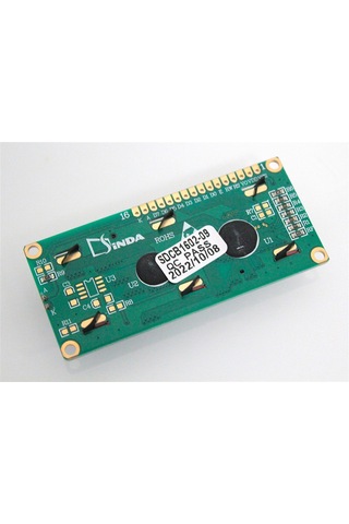 16×2 LCD Ekran 1602 HD44780 – Arduino/Endüstriyel Panel Modülü SDCB1602-09 5V Beyaz Işıklı