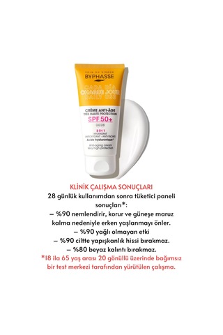 Byphasse Anti-Aging 3'ü 1 Arada Renkli Güneş Kremi SPF50+ 50 ML