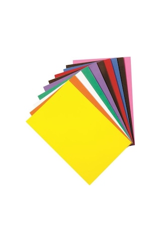 Eva Kağıdı Süngeri 20x30 10 Renk Hobi Leke Bırakmaz