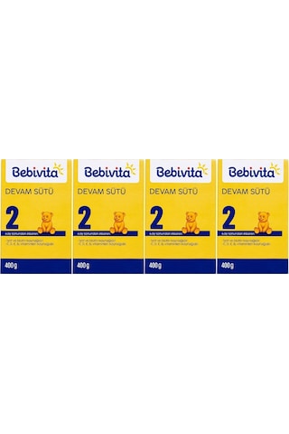 Bebivita 2 Bebek Sütü 400 G 4'lü Set