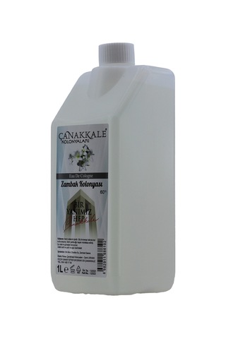 Çanakkale Kolonyaları Beyaz Zambak Kolonyası Bidon Korumalı Kapak - Yeni Model 1 L