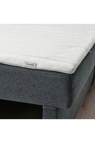 Ikea Klagshamn Çift Kişilik Yatak Pedi, Beyaz, 140x200 Cm