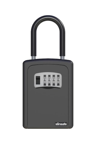 İnsafe Isc802key Şifreli Çelik Kasa, Anahtar Kasası, Anahtar Dolabı, Siyah