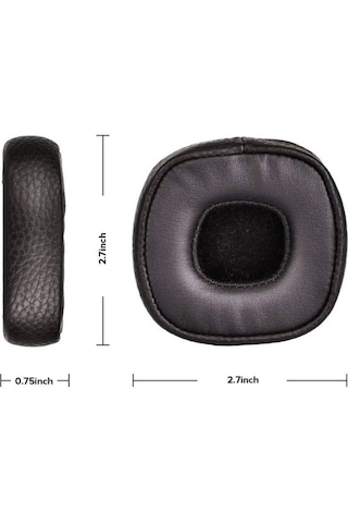 Mrstoys Marshall Major 3 Ve 4 İle Uyumlu Kulaklık Pedi Yastığı Kulaklık Süngeri Minder Kapak Sünger Earpad Kahverengi