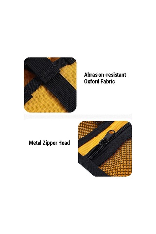 Luckstone Tırmanma Quickdraw Asılı Saklama Çantası Tırmanma Dişlisi Sarı