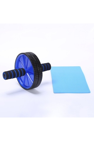 Aurora İki Tekerlekli Karınkaslarını Tekerleğiegzersizikarınkaslarını, Sırt Genişkasını Karipmanı Mavi