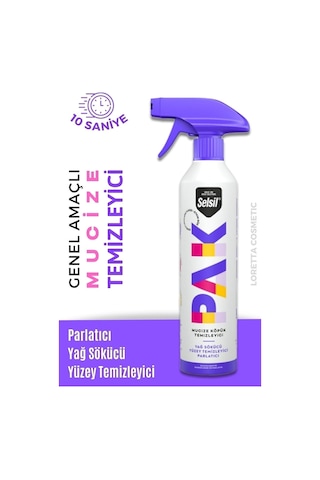 Pak 500 Ml Mucize Köpük Temizleyici Sprey Yağ Sökücü Yüzey Temizleyici Parlatıcı