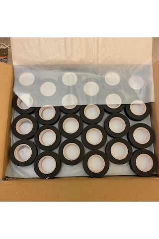 Bez Bant Tüysüz Coroplast 19 Mm x 15 Metre Siyah 10 Adet