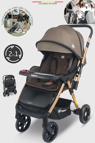 Baby Home 900 X3 Çift Yönlü Bebek Arabası