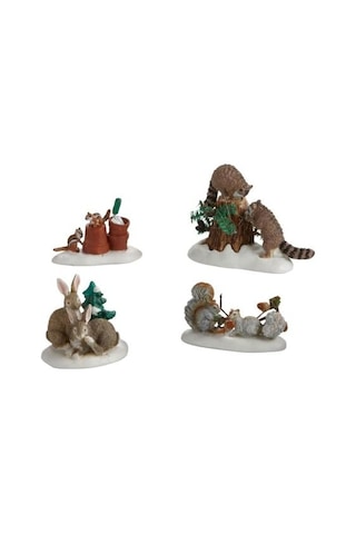 Department 56 Köy Dostu Komşular İçin Aksesuarlar Aksesuar Heykelcik