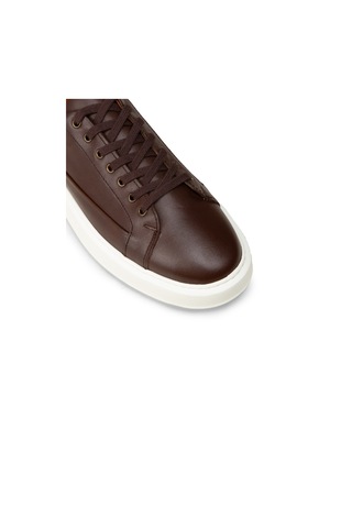 Deery Erkek Hakiki Deri Kahverengi Sneaker Ayakkabı - E4482mkhvc01