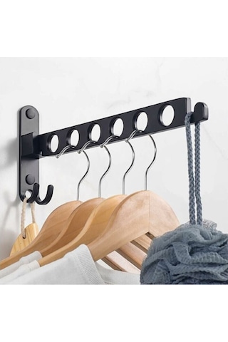 Katlanabilir Duvar Askısı 90 Döndürülebilir Kurutma Askısı Banyo Balkon Otel İçin B Diğer