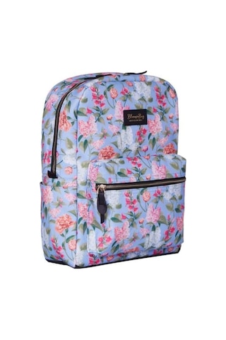 Bloominbag Spring Spirit 13-14 İnç Laptop / Macbook Sırt Çantası Mavi - Pembe