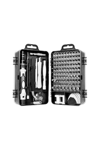 Zhltools 115 Parça Profesyonel Cep Telefonu Tablet Laptop Tamir Seti Tornavida Seti