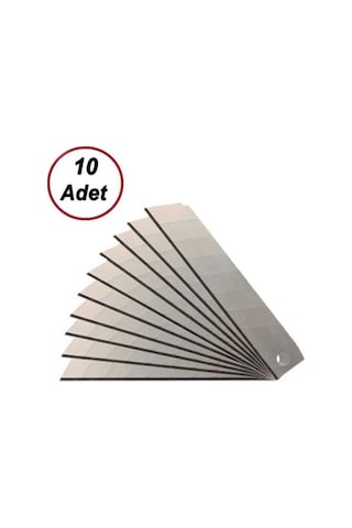 Maket Bıçağı Yedeği 10x10 Tüp 100 Adet
