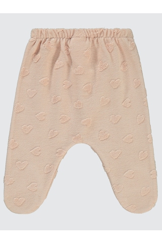 Civil Baby Kız Bebek Patikli Tek Alt 1-6 Ay Pudra Pudra