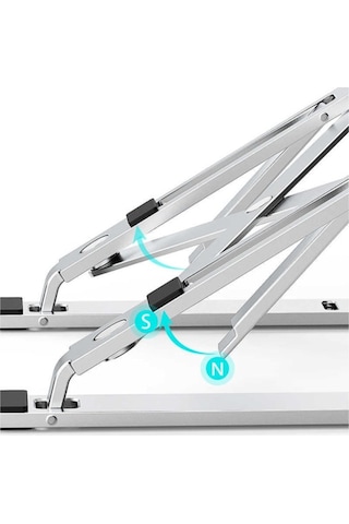 Daytona S400 10-15.6'' Alüminyum Katlanabilir Laptop Standı