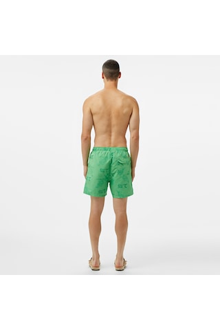 Unıted4 Classic Erkek Yeşil Deniz Şortu Düz Surry Yeşil