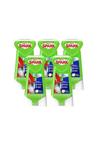 Asperox Sparx Diamond Plus 650 Ml Elma Sıvı Bulaşık Deterjanı 5 Adet