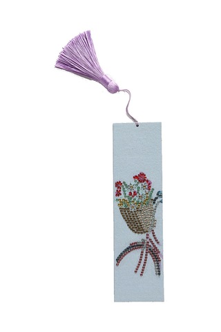 Teltree El Yapımı 5d Pırlanta Boyama Kitabı Ayracı - Renkli Deri Ve Püsküllü Sanat Seti, Hediye İçin İdeal Diğer