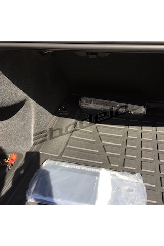 Bmw F30 3serisi Bagaj Havuzu Kokusuz Kaucuk Siyah 3d