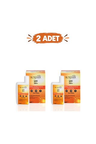 Rosemix - 654 - - Güneş Koruyucu Losyon +50 Spf - 2 Adetlik - Shophnrl - Set Ürün