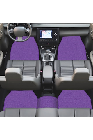 Morun Enerjisiyle Yola Çık, 5 Li Universal Paspasla Tarzını Göster Ön Arka Takım Araç Taban Paspas