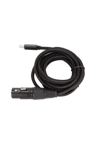Kosona Type C'den Xlr Dişi Mikrofon Kablosu - 48khz Yüksek Örnekleme Oranı, Hıfı Ses Kalitesi, 3m Uzunluk, Plug & Play - Bilgisayar, Telefon, Tablet Uyumlu