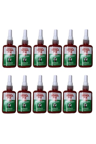 12 Ad 50 Ml Somafix Civata Diş Sabitleyici Yüksek Mukavemet S070