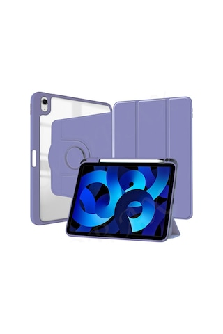 Apple Uyumlu iPad Air 5 Air 4 10.9 Kılıf Dik-Yatay Kalem Bölmeli A2072 A2316 A2324 A2325 A2588 A2589 A2591