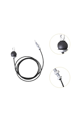 Suntek Fitness Dıy Kasnak Kablo Malzemeleri Çapı 5mm Biceps 250cm