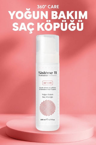 Sisteme 11 Yoğun Bakım Saç Köpüğü 200 Ml