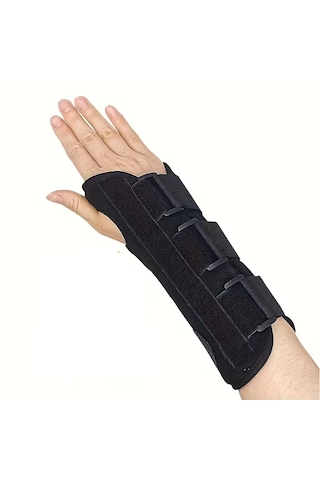 1 Adet Bileklik, Üç Metal Destek Şeridi İle Karpal Tünel Splinti Erkek Ve Kadın İçin