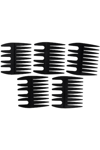 Homyl 5 Adet Erkek Yağlı Saç Alma Tarak Salon Boya Kuaförlük