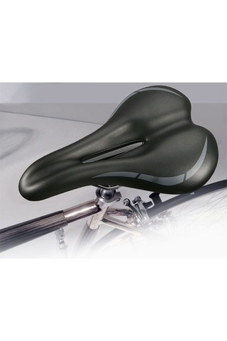 Artfulabode Yumuşak Ventilasyonlu Şok Siyah Sele Sele Rahat Koltuğu Emici Dayanıklı Dağ Boş Bisikleti Bisiklet Aşınmaya Kx Siyah