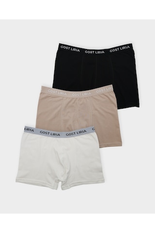Gost Liria -bold Erkek Boxer 3 Lü Paket Çok Renkli Çok Renkli