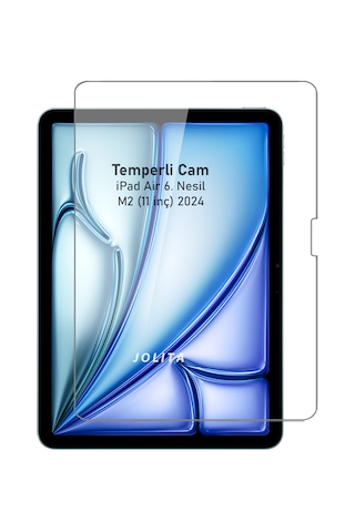 Apple Uyumlu iPad Air 6. Nesil M2 11 İnç Temperli Ekran Koruyucu Kırılmaz Cam