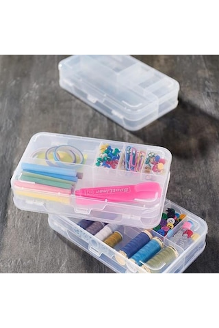 Gondol Planner Hobi Kutusu Şeffaf