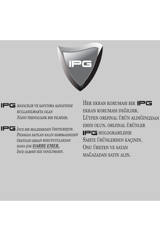 Ipg Honda Crv Ex Ex-l Touring7-ınch Görünmez Ekran Koruyucu