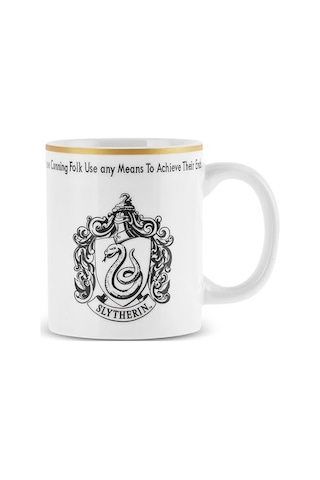 Karaca Harry Potter Slytherin Kupa 350 Ml Beyaz