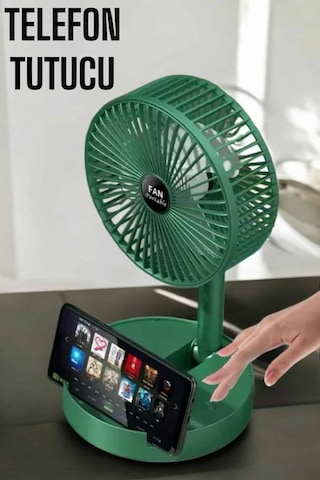 Soğutucu - 404 - Vantilatör Telefon Standlı - Glblseme - Mini Fan