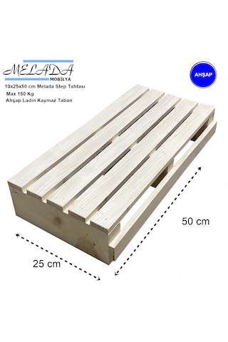 Melada 10 Cm Step Tahtası 10x25x50 Cm