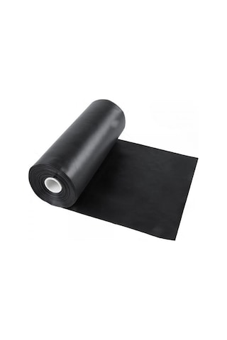 Çilek Mulch Naylonu 50 Cm X 1000 Metre Siyah Taban Örtüsü Pidok Çilek Mulch 30 Micron Uv Li Sebze Naylonu