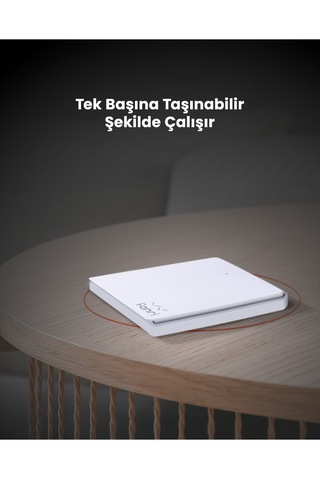 Fonri Kablosuz Tekli Duvar Anahtarı-kendinden Enerjili Ve Akıllı