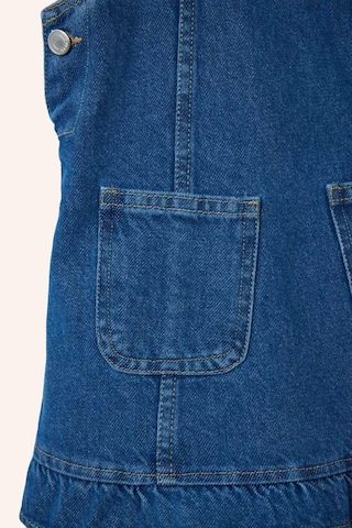 Defacto Kız Bebek Askılı Jean Elbise G7391a526spnm28 Mavi-nm28