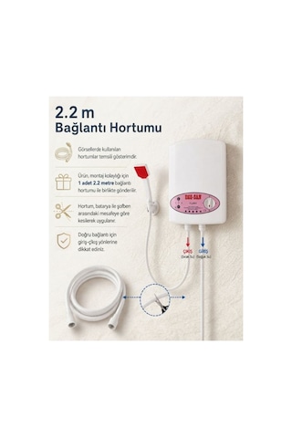 Elektrikli Şofben Ayyıldız - Kurulum Yönlendirmeli