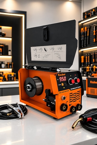 Yeni Nesil 950 Amper Gazsız Gazaltı Kaynak Makinesi Full Set 1 Kg Kaynak Teli Hediye