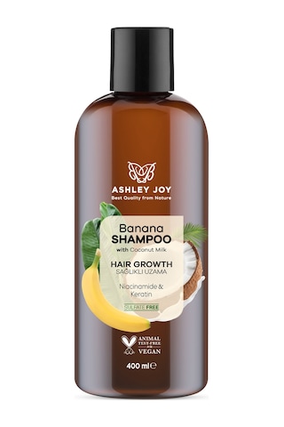 Ashley Joy Banana Şampuan 400 ML Ashley Joy Banana Şampuan 400 ML
